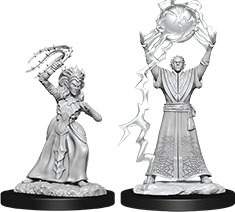 Drow Mage & Drow Priestess (Nolzur's - W12)